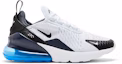 Buy (JR) Nike Air Max 270 'Football Grey Thunder Blue' Lelaki Wanita Terkini Popular 943345-033