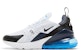 (JR) Nike Air Max 270 'Football Grey Thunder Blue' Lelaki Wanita Terkini Popular 943345-033