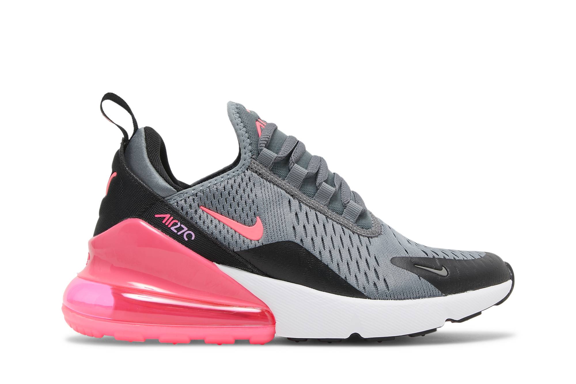 Buy (Youth) Nike Air Max 270 'Grey Hyper Pink' 943345-031
