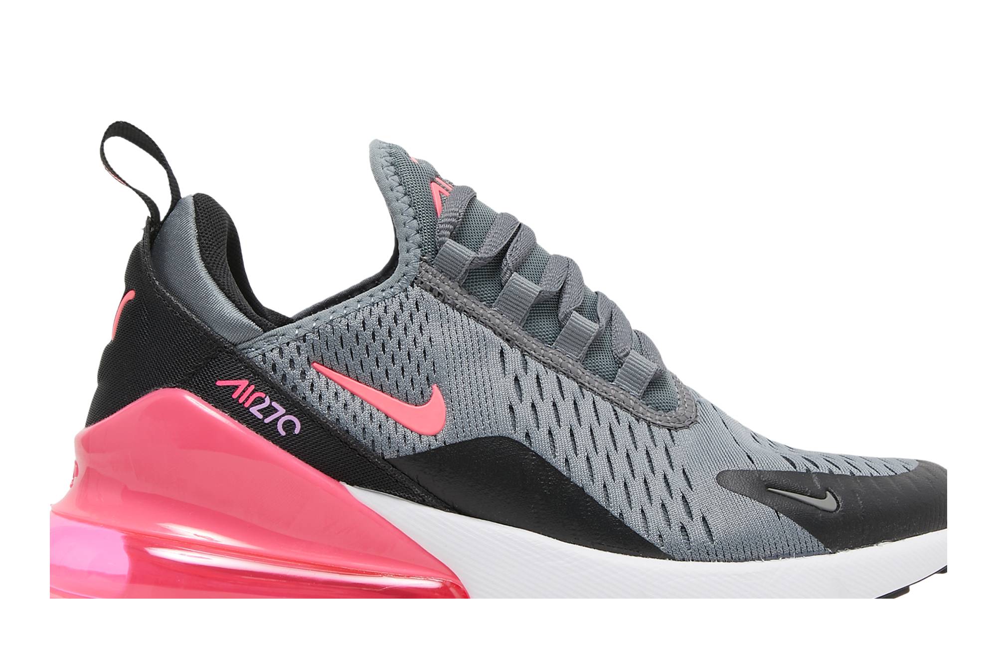 Buy Youth Nike Air Max 270 Grey Hyper Pink 943345 031 Novelship