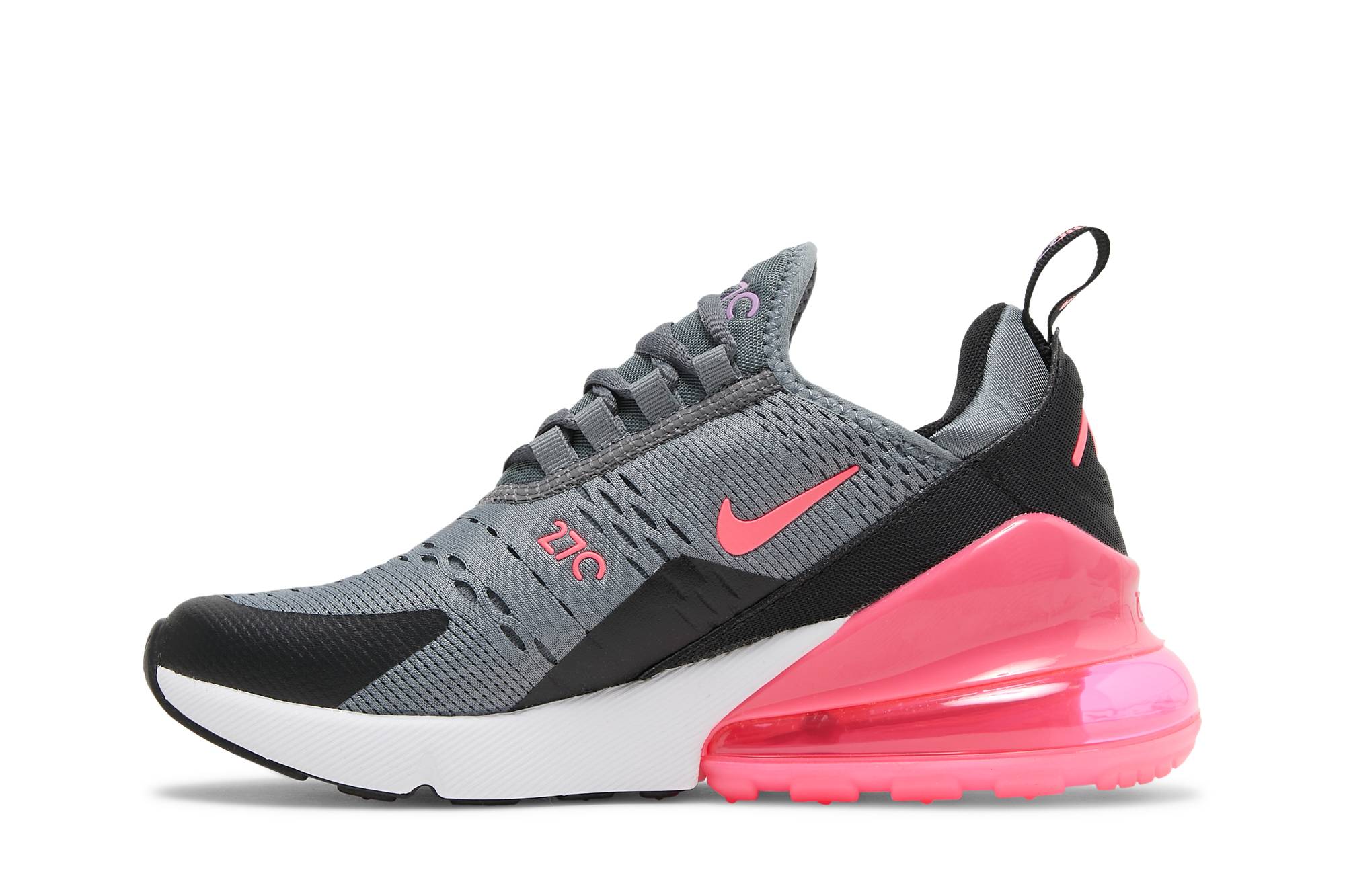 Lookbook (Youth) Nike Air Max 270 'Grey Hyper Pink' 943345-031