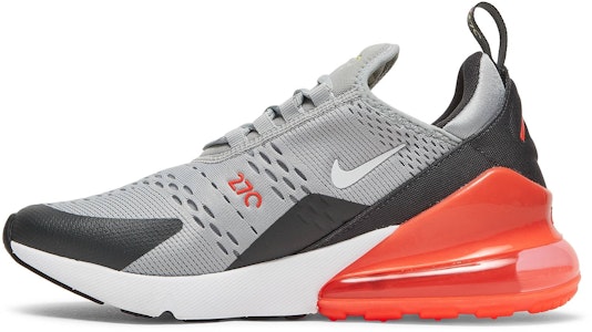 (JR) Nike Air Max 270 'Kelabu Asap Cerah Crimson' 943345-022 Lookbook (JR) Nike Air Max 270 'Kelabu Asap Cerah Crimson' 943345-022