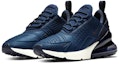 Order (JR) Nike Air Max 270 'Midnight Navy' Lelaki Wanita Kasut AJ7372-400