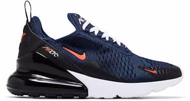 (Youth) Nike Air Max 270 'Midnight Navy Picante Red' 943345-410 (Youth) Nike Air Max 270 'Midnight Navy Picante Red' 943345-410