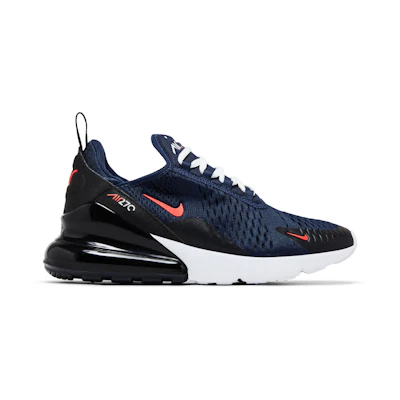 (Youth) Nike Air Max 270 'Midnight Navy Picante Red'