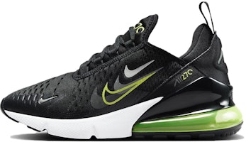 (Youth) Nike Air Max 270 'Multi-Swoosh - Black Volt' FV7017-001 (Youth) Nike Air Max 270 'Multi-Swoosh - Black Volt' FV7017-001