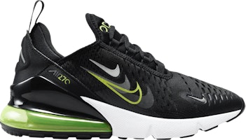 (Youth) Nike Air Max 270 'Multi-Swoosh - Black Volt' FV7017-001 (Youth) Nike Air Max 270 'Multi-Swoosh - Black Volt' FV7017-001