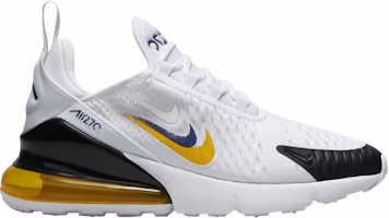 (Youth) Nike Air Max 270 'Multi-Swoosh - White University Gold' FJ4590-100 (Youth) Nike Air Max 270 'Multi-Swoosh - White University Gold' FJ4590-100