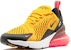 (JR) Nike Air Max 270 'University Gold' Lelaki/Kuning Emas 943345-700
