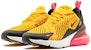 (JR) Nike Air Max 270 'University Gold' Lelaki/Kuning Emas 943345-700
