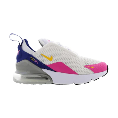 (Youth) Nike Air Max 270 'White Laser Fuchsia'