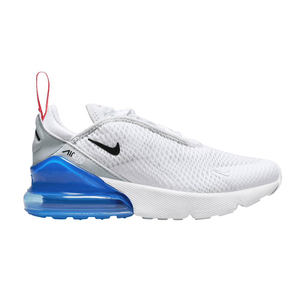 Buy (JR) 耐克Air Max 270 白光蓝色 AO2372-114