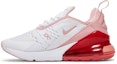 Lookbook (JR) 나이키 에어맥스 270 '화이트 핑크 글레이즈' 943345-108