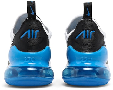 Nike Air Max 270 (GS) 白黑藍 Details for Nike Air Max 270 (GS) 白黑藍