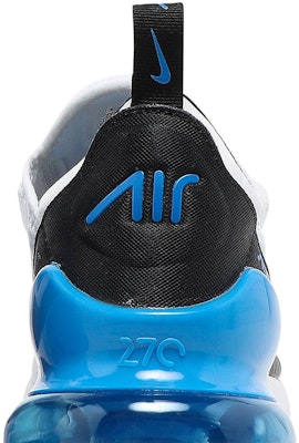 (JR) 나이키 에어맥스 270 '화이트 시그널 블루' 943345-106 Sizing (JR) 나이키 에어맥스 270 '화이트 시그널 블루' 943345-106