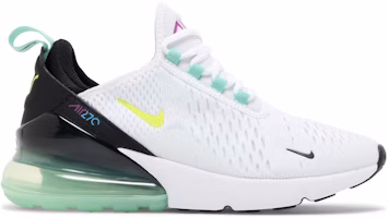 (Youth) Nike Air Max 270 'White Volt' DX3347-100 (Youth) Nike Air Max 270 'White Volt' DX3347-100