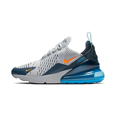 (Youth) Nike Air Max 270 'Wolf Grey Photo Blue'