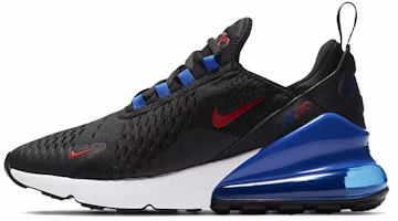 (Youth) Nike Air Max 270 Black/Blue DC1418-001
