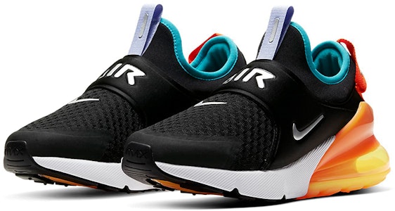 耐吉Air Max 270 Extreme (GS) 黑藍橙 Lookbook 耐吉Air Max 270 Extreme (GS) 黑藍橙