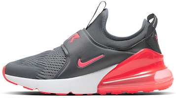 (Youth) Nike Air Max 270 Extreme 'Smoke Grey Flash Crimson' CI1108-004 (Youth) Nike Air Max 270 Extreme 'Smoke Grey Flash Crimson' CI1108-004