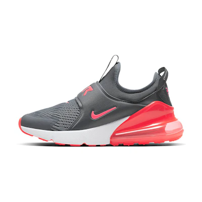 (Youth) Nike Air Max 270 Extreme 'Smoke Grey Flash Crimson'