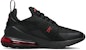 (JR) Nike Air Max 270 Kasut Sukan Kasual Hitam Merah Lelaki Wanita DX9273-001