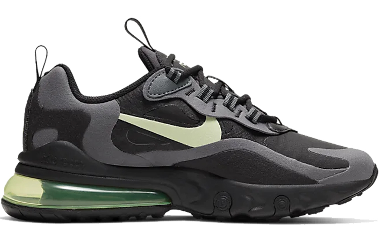 Order (JR) Nike Air Max 270 React 'Hitam Barely Volt' BQ0103-008