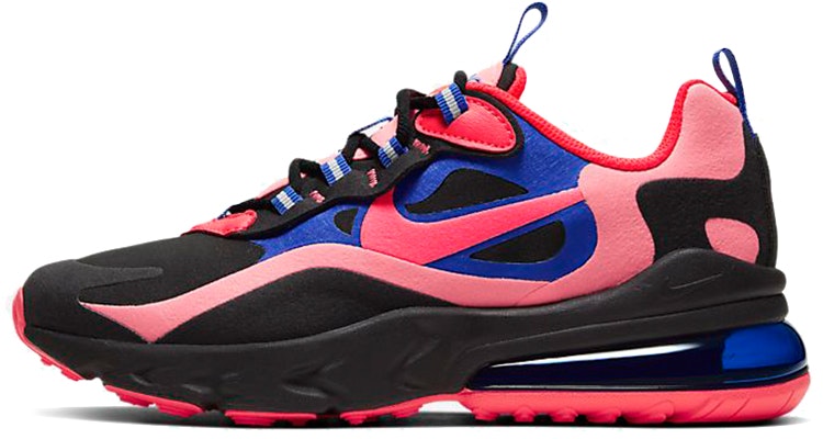 (JR) Nike Air Max 270 React '黑色深红蓝' CT1579-001 Buy (JR) Nike Air Max 270 React '黑色深红蓝' CT1579-001