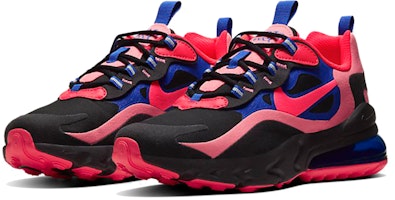 (JR) Nike Air Max 270 React '黑色深红蓝' CT1579-001 Lookbook (JR) Nike Air Max 270 React '黑色深红蓝' CT1579-001