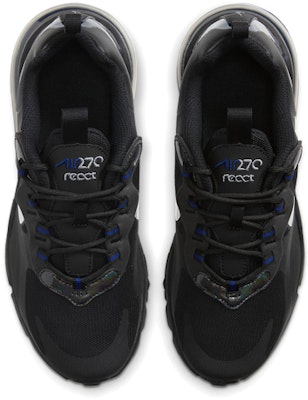 (JR) Nike Air Max 270 React 'Hitam Deep Royal' CZ4209-001 Shop (JR) Nike Air Max 270 React 'Hitam Deep Royal' CZ4209-001