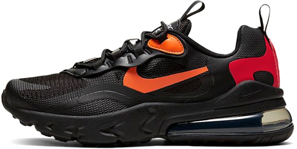 (JR) Nike Air Max 270 React 'Hitam Magma Oranye' CV9638-001 Buy (JR) Nike Air Max 270 React 'Hitam Magma Oranye' CV9638-001