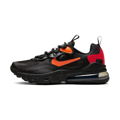 (Youth) Nike Air Max 270 React 'Black Magma Orange'