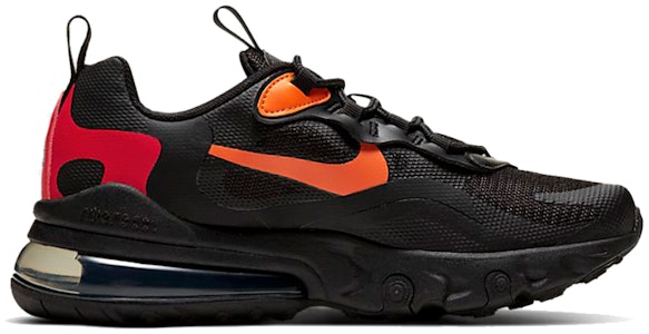 (JR) Nike Air Max 270 React 'Hitam Magma Oranye' CV9638-001 Order (JR) Nike Air Max 270 React 'Hitam Magma Oranye' CV9638-001
