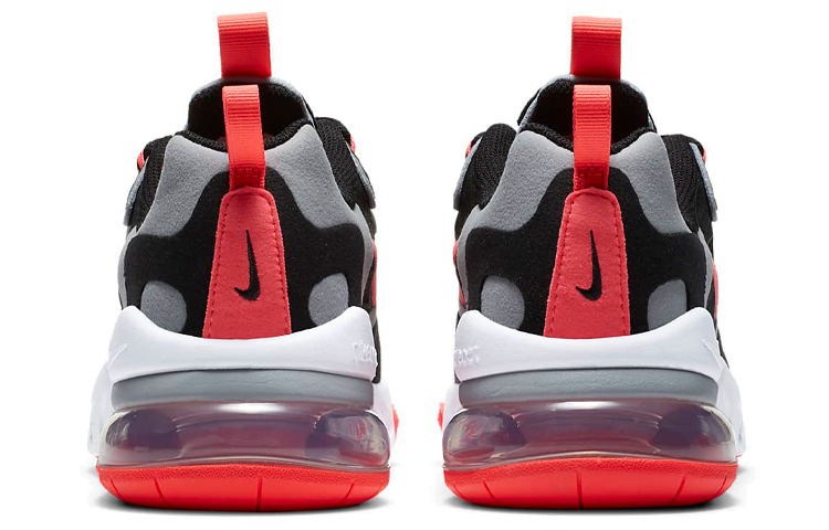 Shop (JR) Nike Air Max 270 React 'Negro Rojo Gris' BQ0103-019