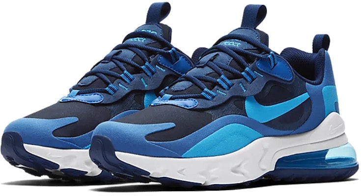 (Youth) Nike Air Max 270 React 'Blue Void' BQ0103-400 Lookbook (Youth) Nike Air Max 270 React 'Blue Void' BQ0103-400