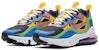 (JR) Nike Air Max 270 React 'Gumball' Lelaki Wanita Sneakers CU4668-001
