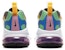 (JR) Nike Air Max 270 React 'Gumball' Lelaki Wanita Sneakers CU4668-001