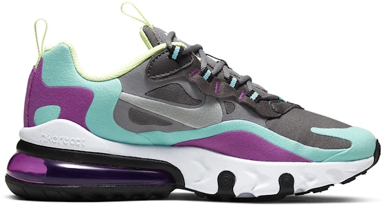 (JR) Nike Air Max 270 React 'Gunsmoke Aurora Violet' Lelaki/Wanita BQ0103-007 Order (JR) Nike Air Max 270 React 'Gunsmoke Aurora Violet' Lelaki/Wanita BQ0103-007