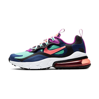(Youth) Nike Air Max 270 React 'Kinetic Green Blue Ember'