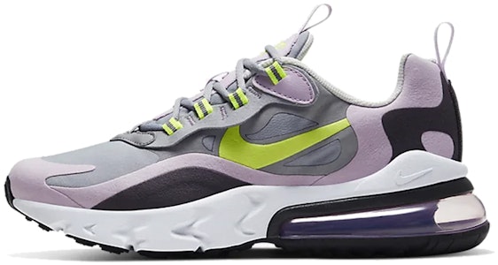Nike Air Max 270 React 低筒 跑步鞋 GS 冰淡紫 Buy Nike Air Max 270 React 低筒 跑步鞋 GS 冰淡紫