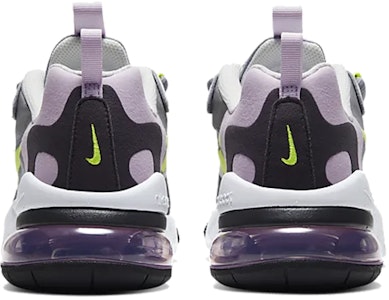 Nike Air Max 270 React 低筒 跑步鞋 GS 冰淡紫 Shop Nike Air Max 270 React 低筒 跑步鞋 GS 冰淡紫