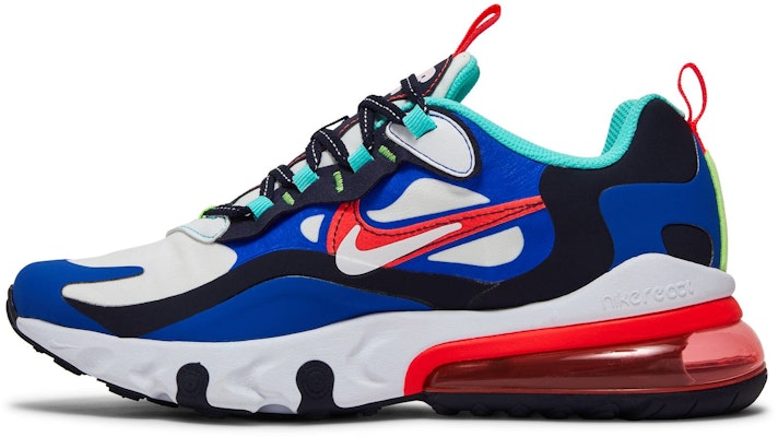 Nike Air Max 270 React (GS) 白藍紅 Lookbook Nike Air Max 270 React (GS) 白藍紅