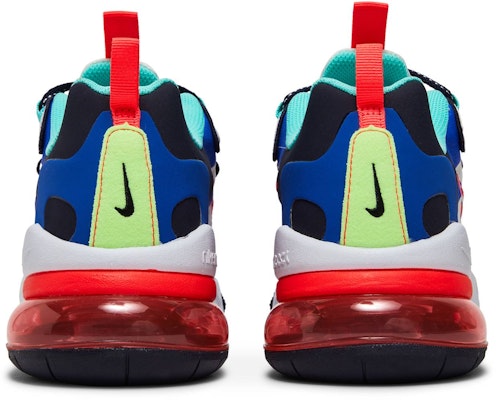Nike Air Max 270 React (GS) 白藍紅 Details for Nike Air Max 270 React (GS) 白藍紅
