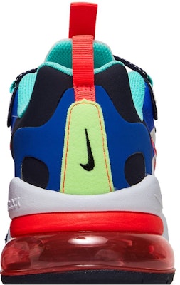 Nike Air Max 270 React (GS) 白藍紅 Sizing Nike Air Max 270 React (GS) 白藍紅