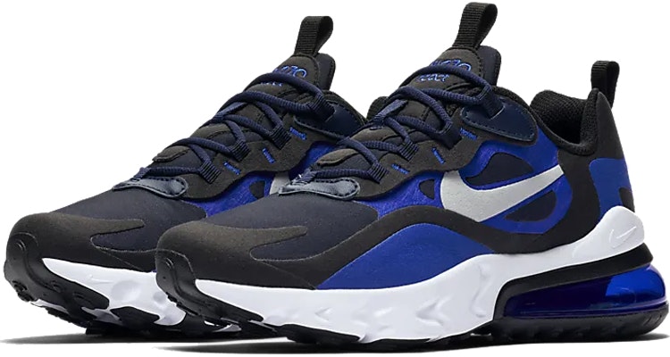 (JR) Nike Air Max 270 React 'Navy Biru Gelap' BQ0103-401 Lookbook (JR) Nike Air Max 270 React 'Navy Biru Gelap' BQ0103-401