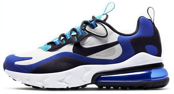 (JR) 나이키 에어맥스 270 리액트 '오라클 아쿠아 블루' BQ0103-105 Buy (JR) 나이키 에어맥스 270 리액트 '오라클 아쿠아 블루' BQ0103-105