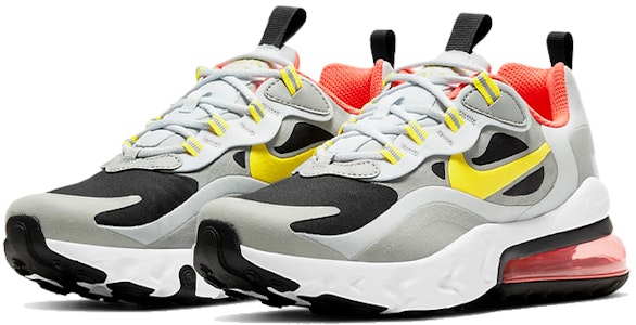 (JR) Nike Air Max 270 React 'Smoke Grey High Voltage' Pria Wanita Terbaru BQ0103-023 Lookbook (JR) Nike Air Max 270 React 'Smoke Grey High Voltage' Pria Wanita Terbaru BQ0103-023