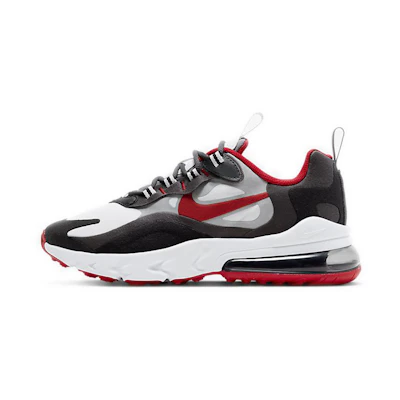 (Youth) Nike Air Max 270 React 'University Red Iron Grey'