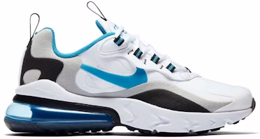 (Youth) Nike Air Max 270 React 'White Laser Blue' BQ0103-106 (Youth) Nike Air Max 270 React 'White Laser Blue' BQ0103-106
