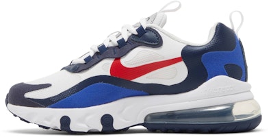 (JR) Nike Air Max 270 React 'Putih Midnight Navy Merah' CZ5582-100 Lookbook (JR) Nike Air Max 270 React 'Putih Midnight Navy Merah' CZ5582-100